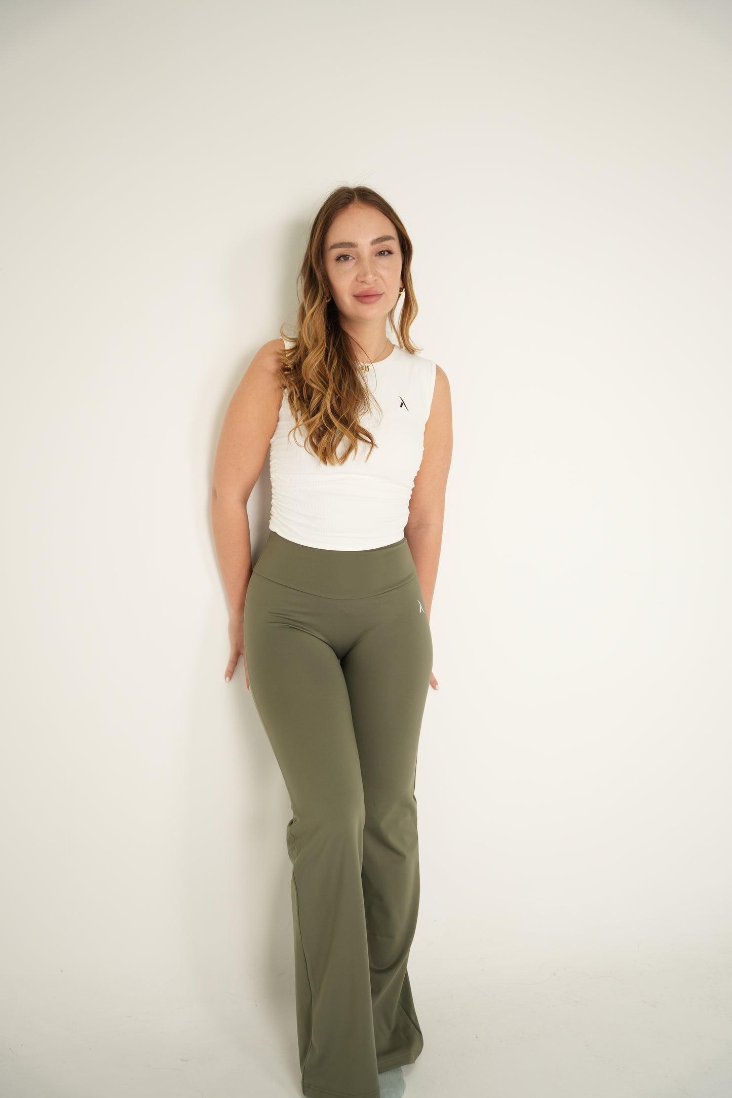 Wide Leg And Sleeveless Top Set