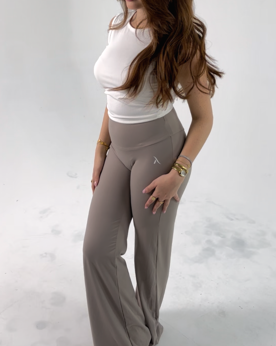 Wide Leg And Sleeveless Top Set